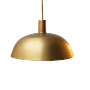 Mathematic M Pendant lamp Gold 1
