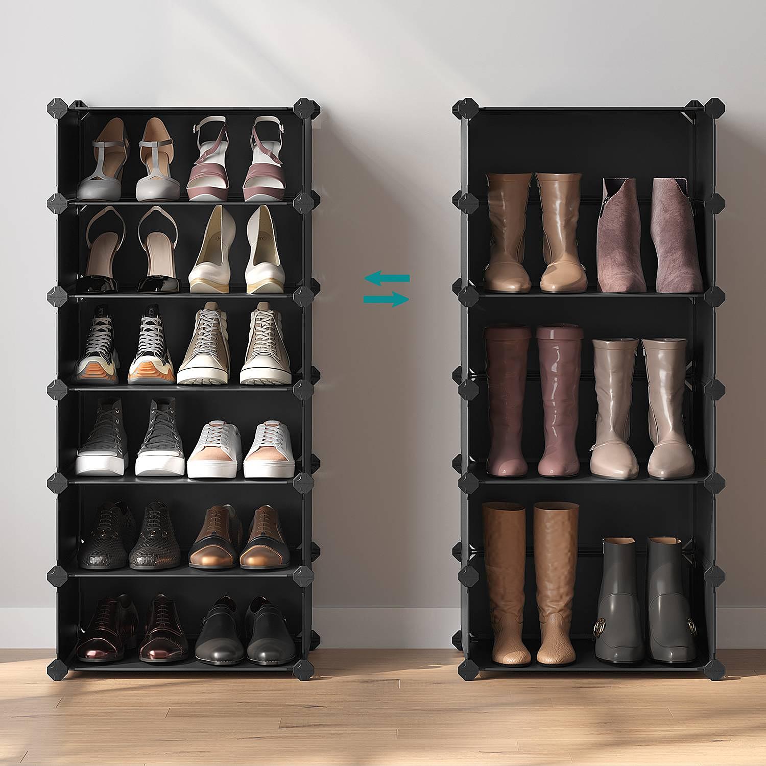Schuhschrank Beam Schwarz 3