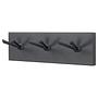 Coat rack Willcox Metal Black Width: 45 cm 1