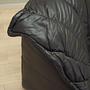 Armchair Leather Black 1960s 10