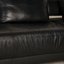 Face Ecksofa Leder Schwarz 3