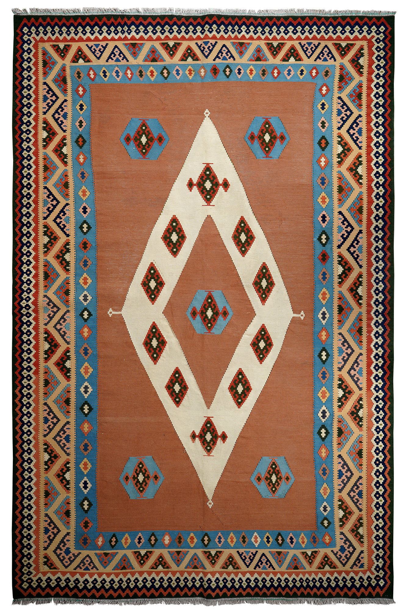 Carpet Gashgai Rug Wool Multicolor 0