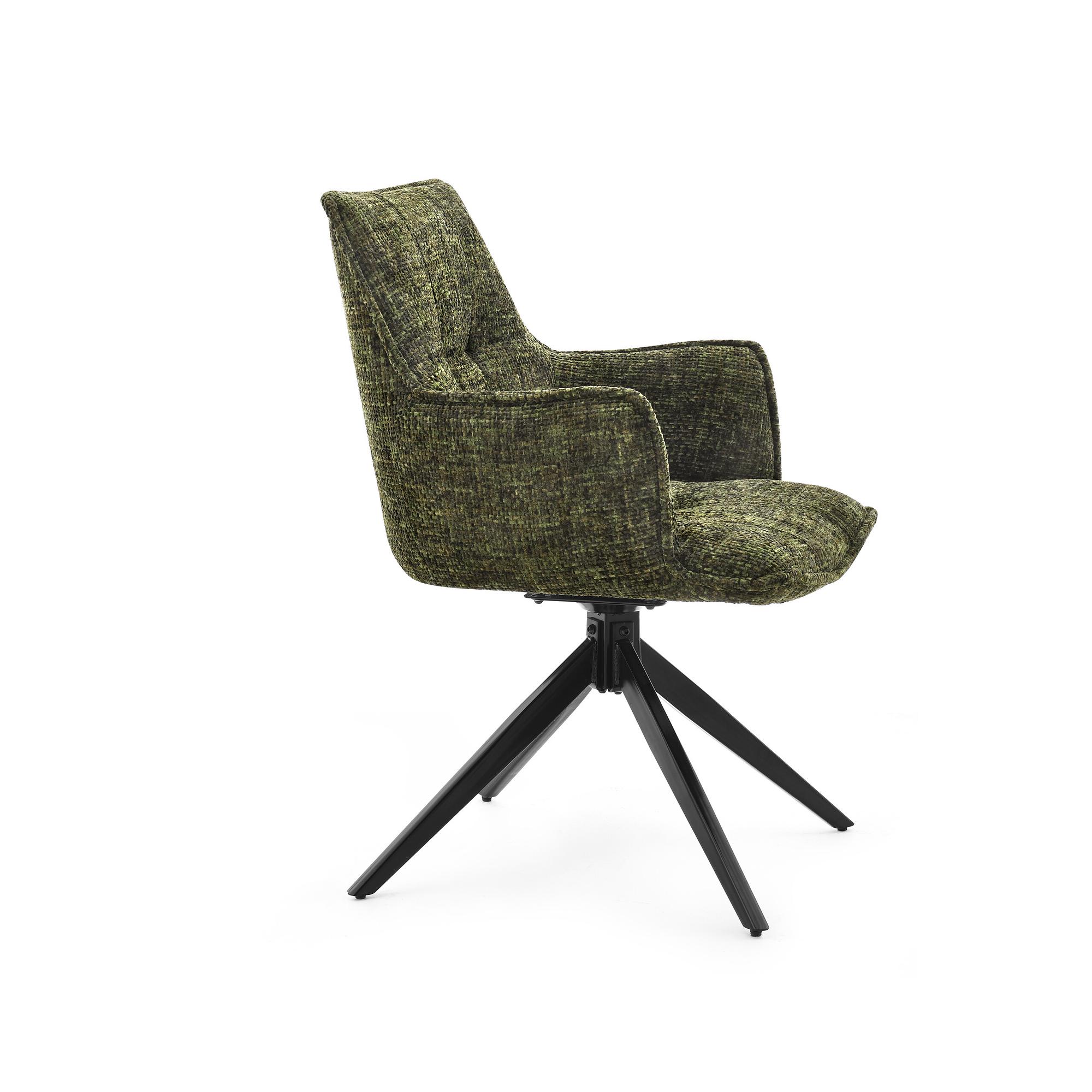 Tavaro Dining Chair Fabric Green 2