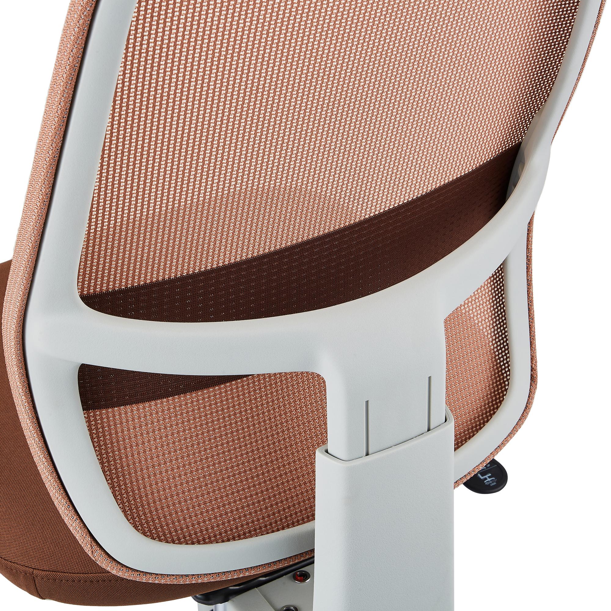 Minoro W Bürostuhl Netzstoff Braun 5