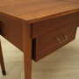 Vintage sewing table teak brown 1960s 9