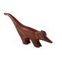 Animal figure teak wood 1970s 0