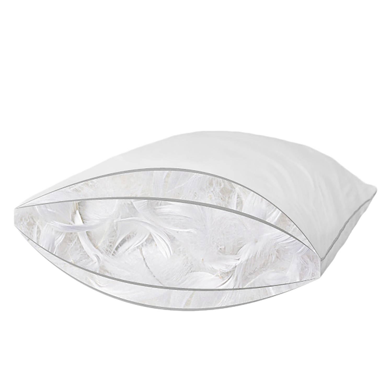 Three-chamber pillow Lola Down Feathers 80 x 80 cm 1