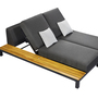 Polo Pro Lounge Metall Holz Anthrazit 4