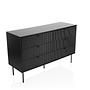 Karby S Credenza con 6 cassetti nera 6