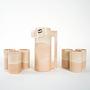Ceramic pitcher and cup set Beige 1960s 2