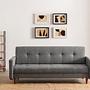 Hiko Sofa bed 3-seater Light grey 1