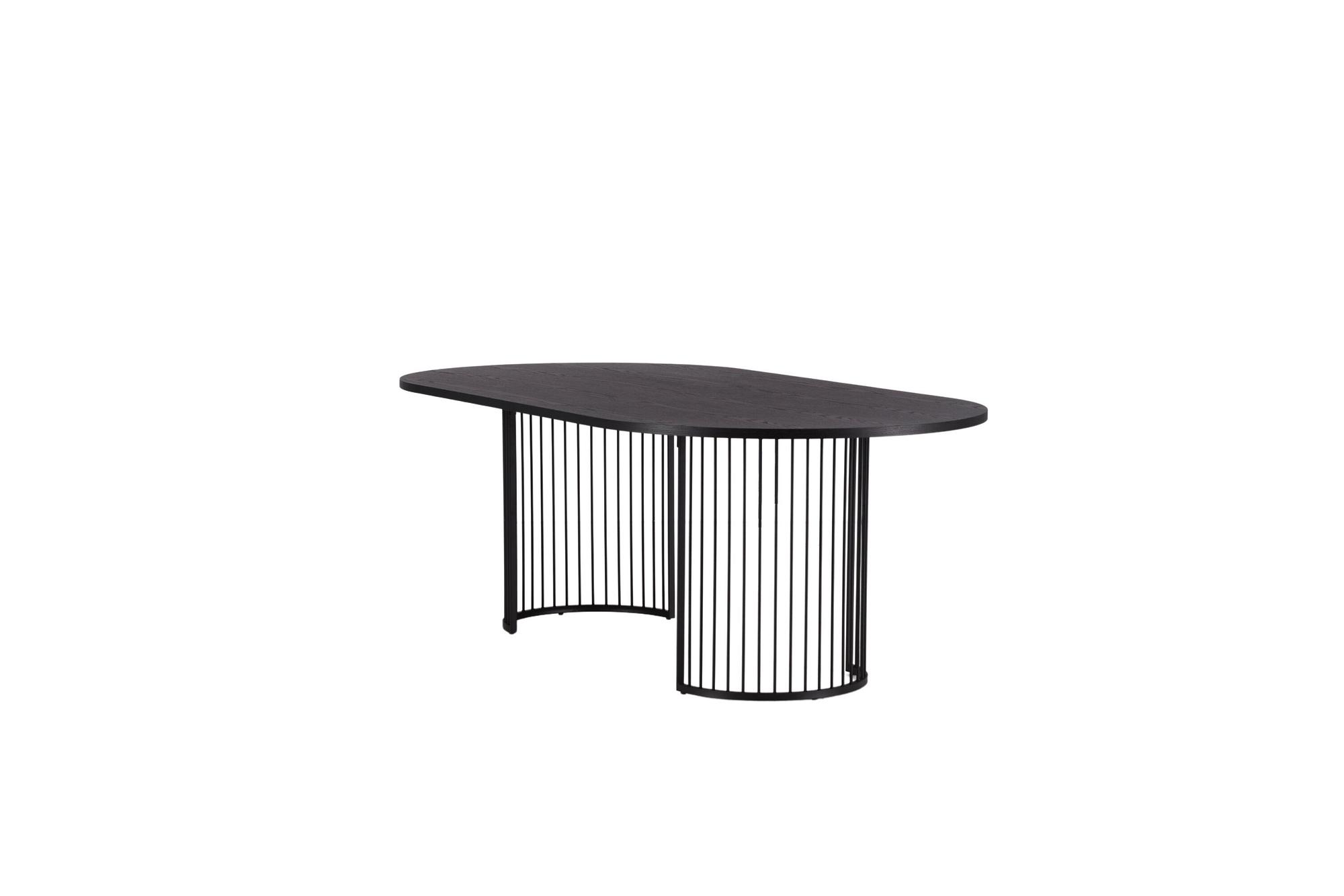 Hamneskär  Dining table  Wood  Black 8