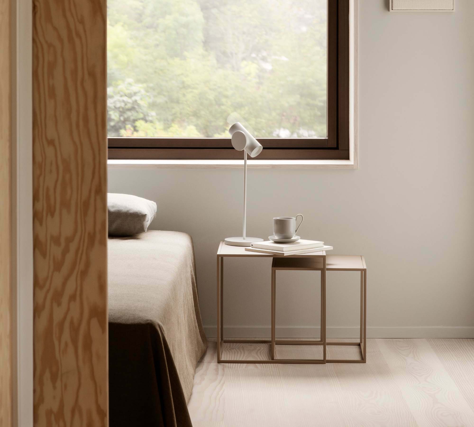 2x Beistelltisch Fera Stahl Pulverbeschichtet Nomad 65987 0