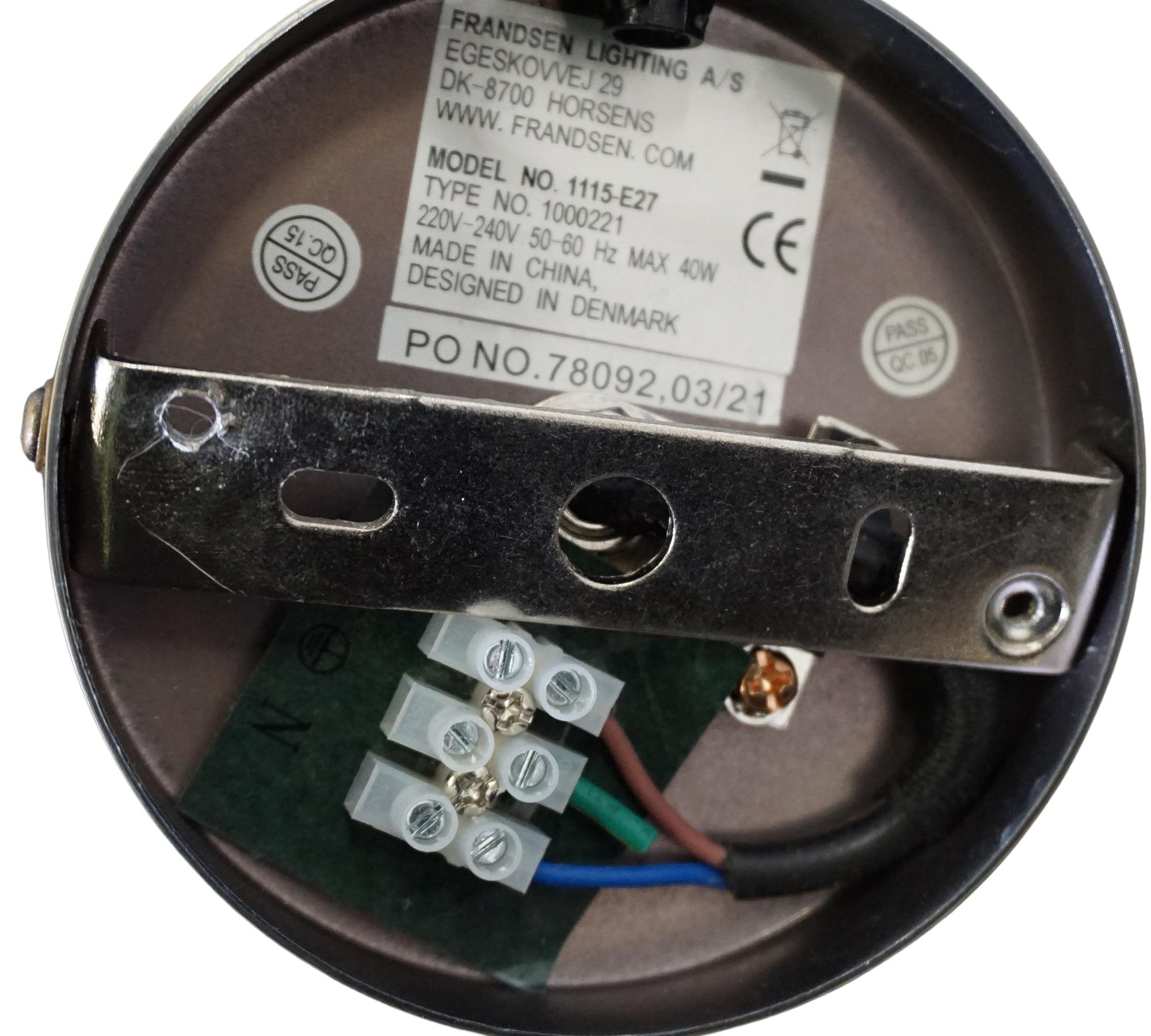 Ball Pendelleuchte Metall Messing Matt 6