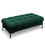 Bench Mamaia 2-Seater Velvet Bottle Green 0