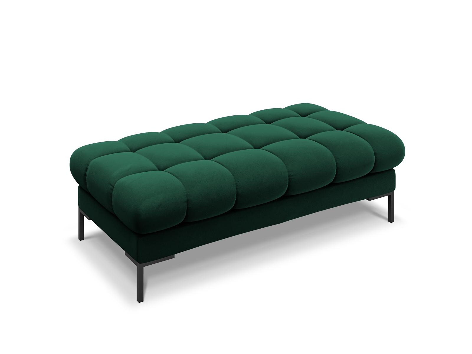 Bench Mamaia 2-Seater Velvet Bottle Green 0