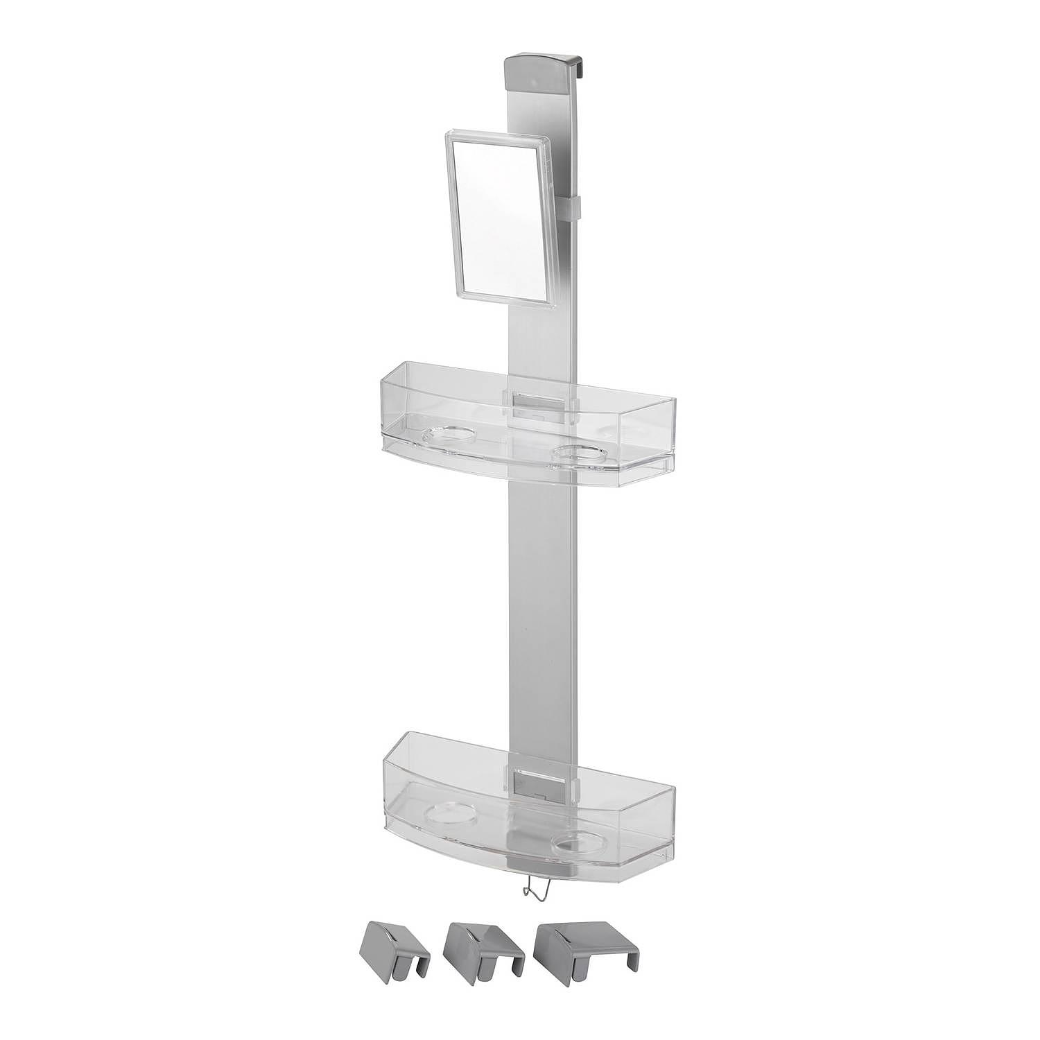 Duschcaddy Premium Edelstahl Silber 1