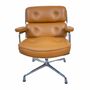 Vintage Eames ES 108 Lobby Stuhl Beige 0