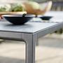 Soft Tisch Aluminium HPL-Platte Anthrazit 240 x 100 cm 3