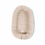 Babynest Bio-Baumwolle Kapok Beige 1