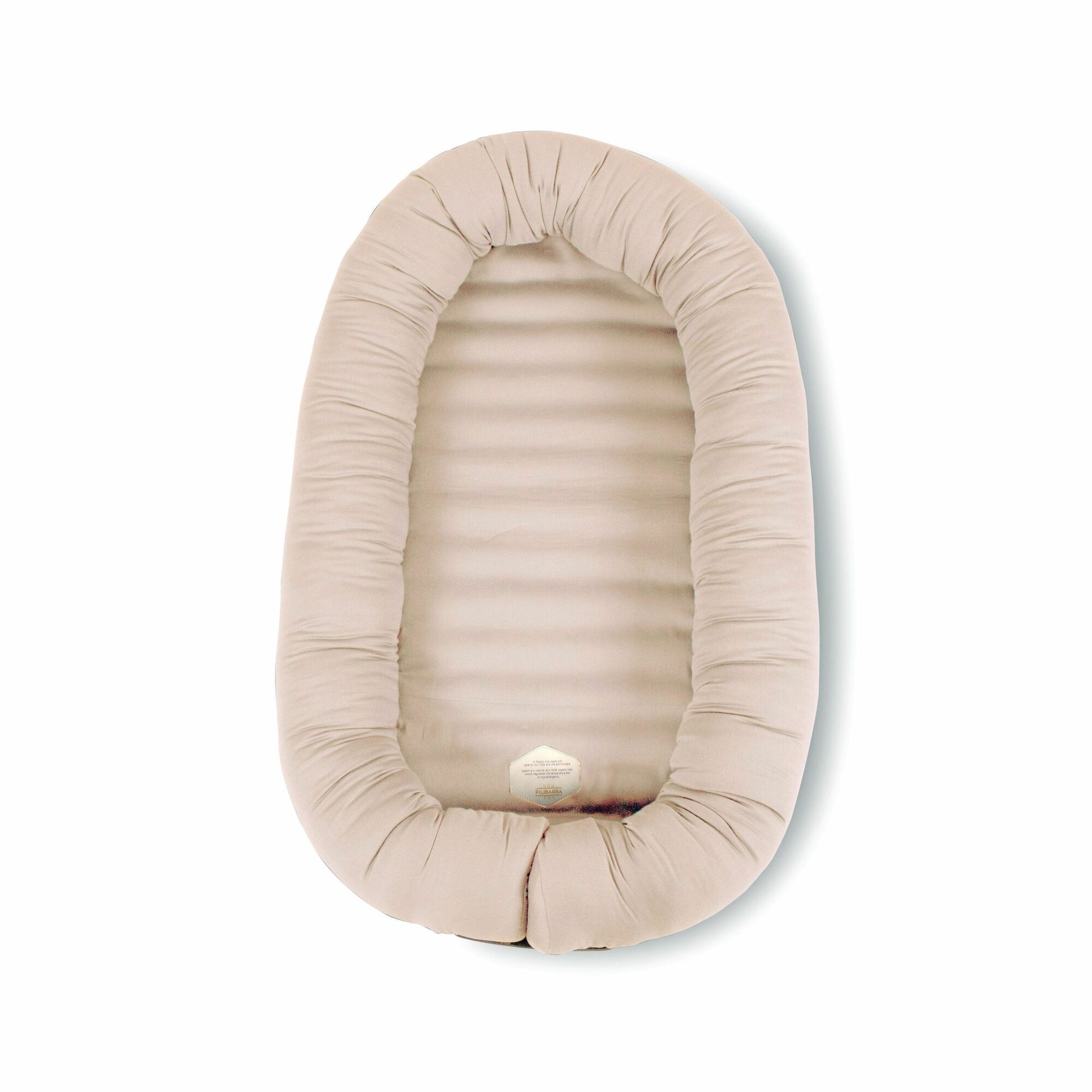 Babynest Bio-Baumwolle Kapok Beige 1