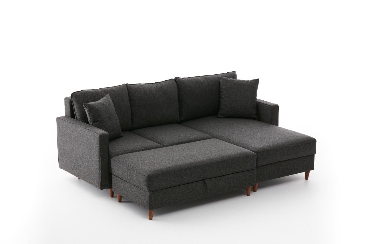 Sofa Récamiere Rechts Anthrazit 5