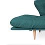 Nina Daybed Sofa Bed 3-Seater Petrol Green 7