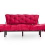 Nitta Triple Sofa Bed 3-Seater Maroon 5