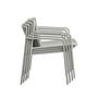 Tribeca Lounge 3669 Outdoor Chair Steel White 3