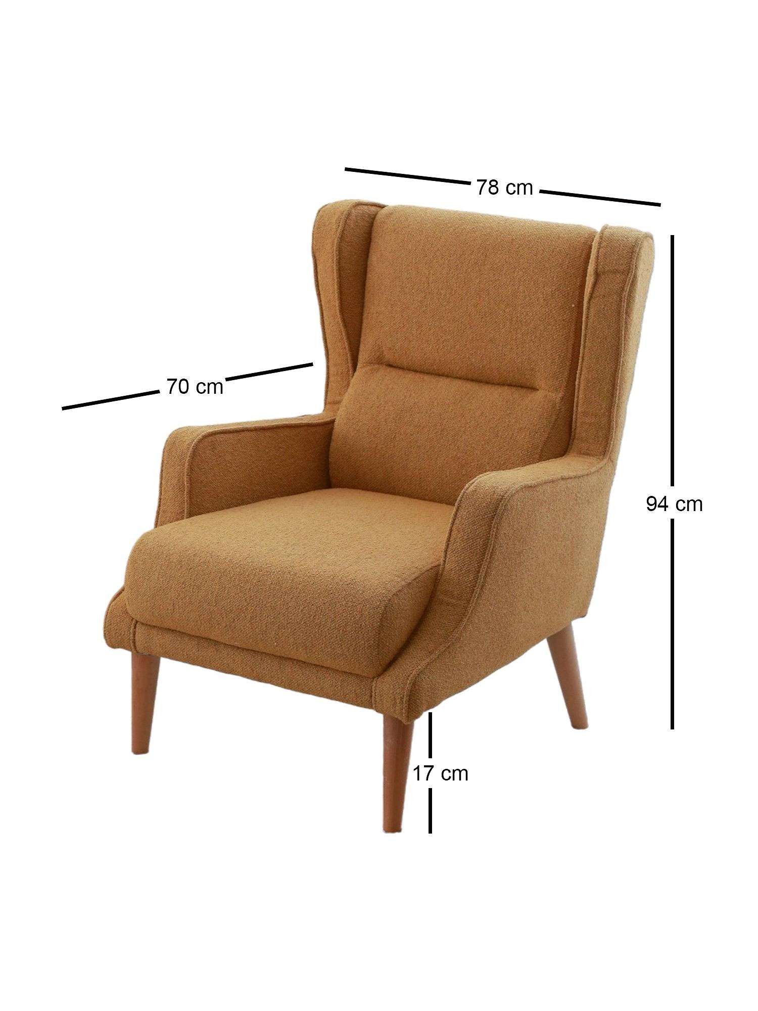 Armchair Mustard Yellow 6