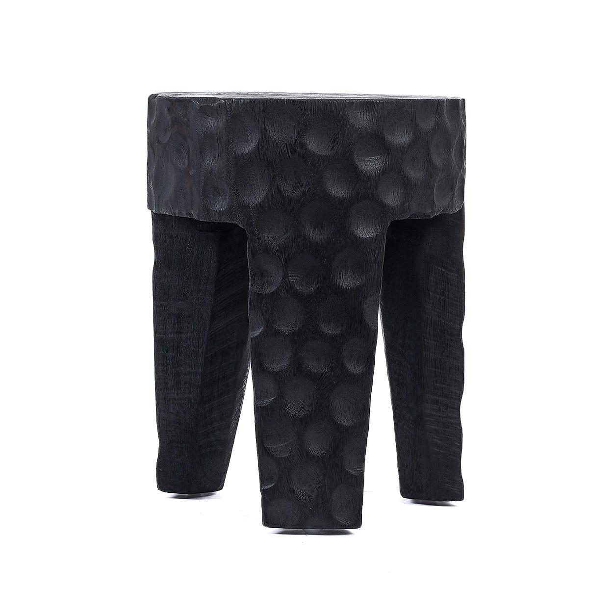 The Paramo stool Black ø35cm 0