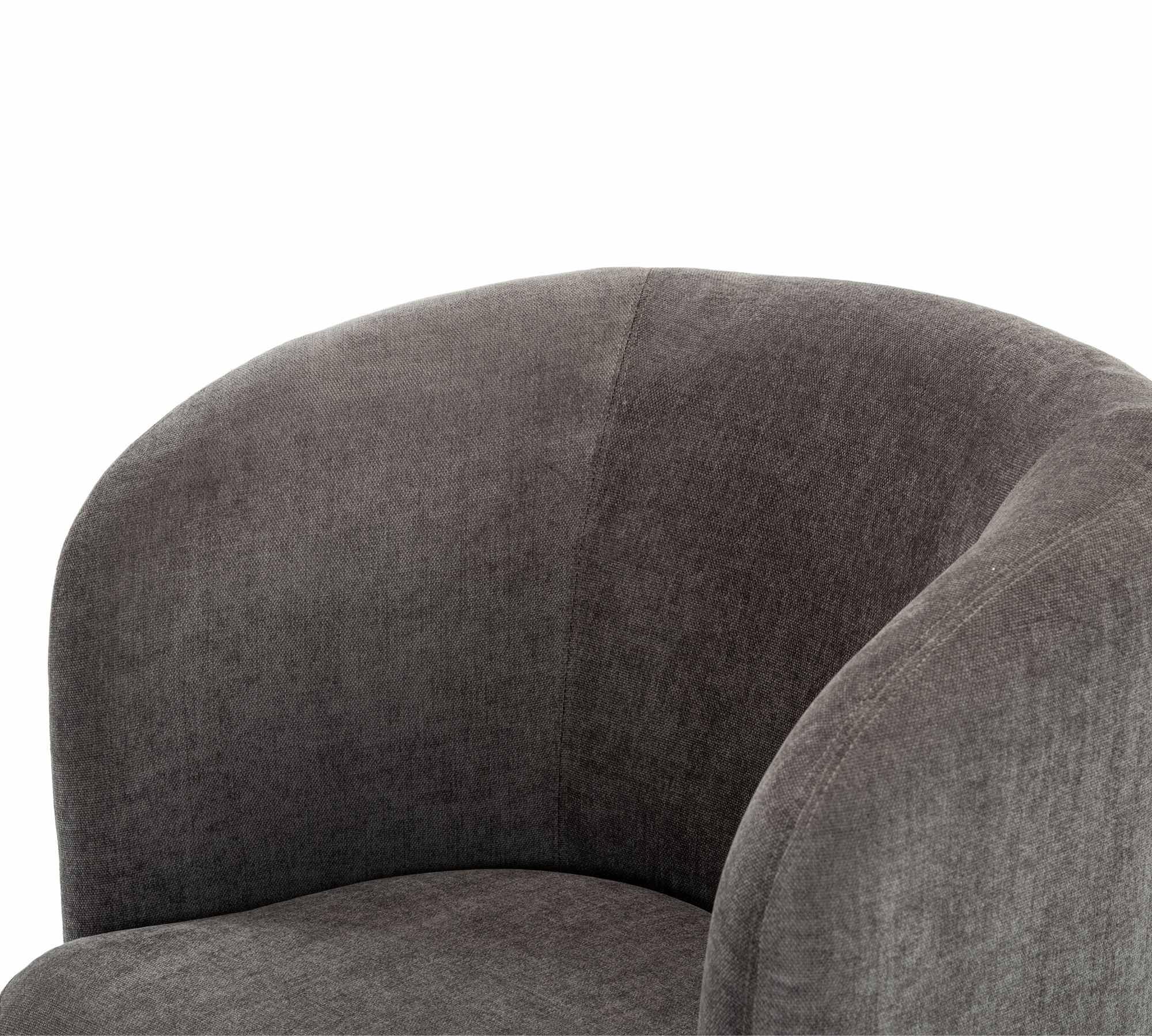 Blair Dreh-Sessel Danny Steel Grey 4