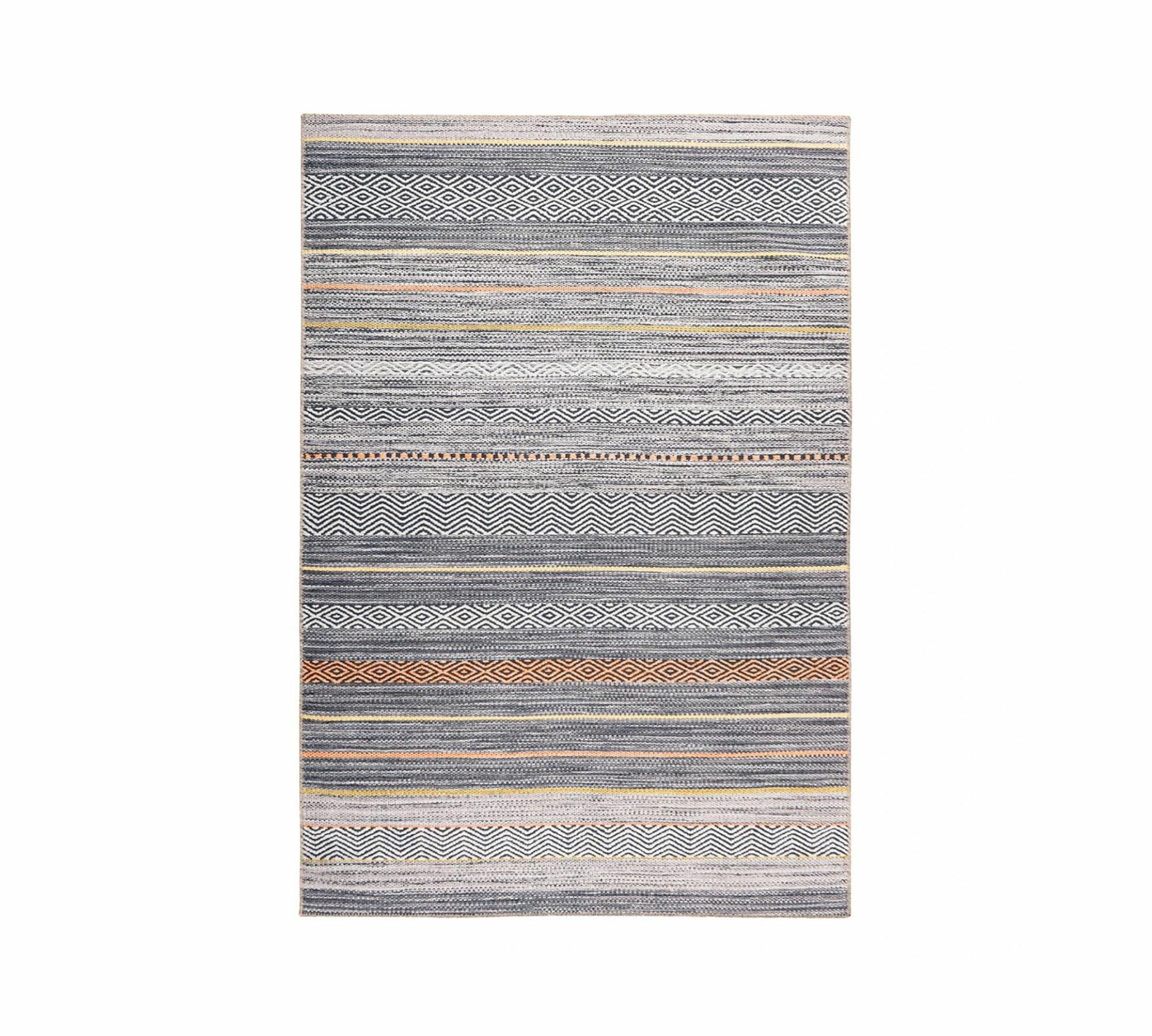 Short-pile carpet Synthetic fiber Multicolored 75 x 150 cm 0
