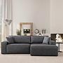 Pƒ±rlo Right Corner Sofa Dark Grey 1