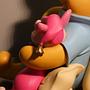  Figur Winnie Puuh & Ferkel Kunstharz Keramik 2000er Jahre 10