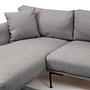 Leo Links' corner sofa Grey 3