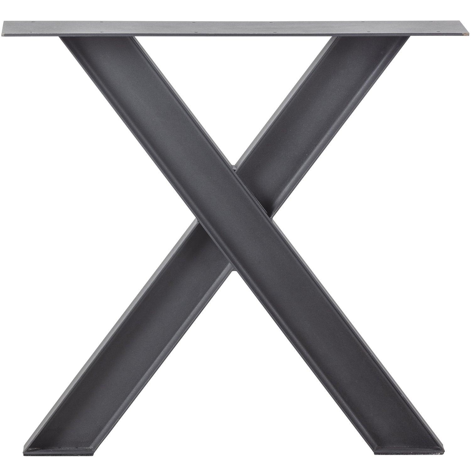 Tablo Tischbein Stahl Schwarz 1