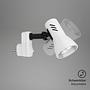 Plug-in lamp Pilo White 2