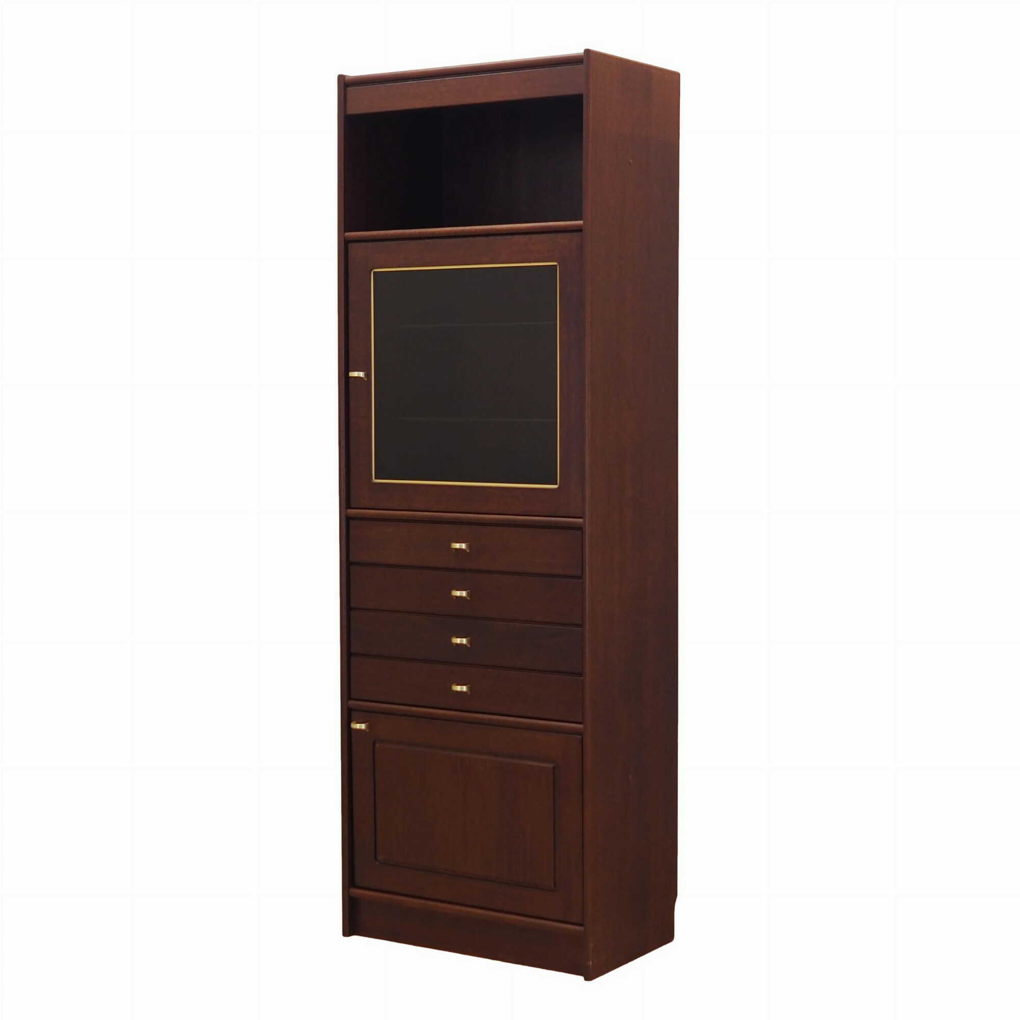 Schrank Mahogany Braun 1970er Jahre 0