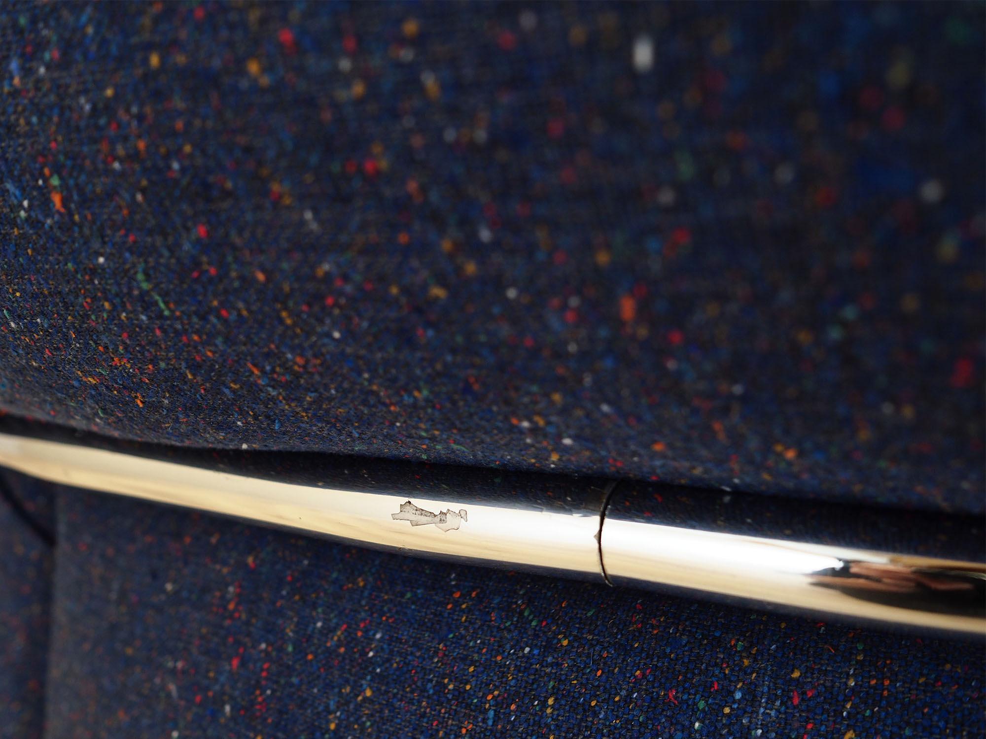 Space Age Armchair Blue 11