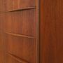 Chest of drawers Teak wood 1970s 13