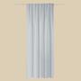 Gardinenschal Polyester Hellgrau 0