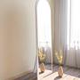 Emma Freestanding mirror White 50cmx 160cm 0