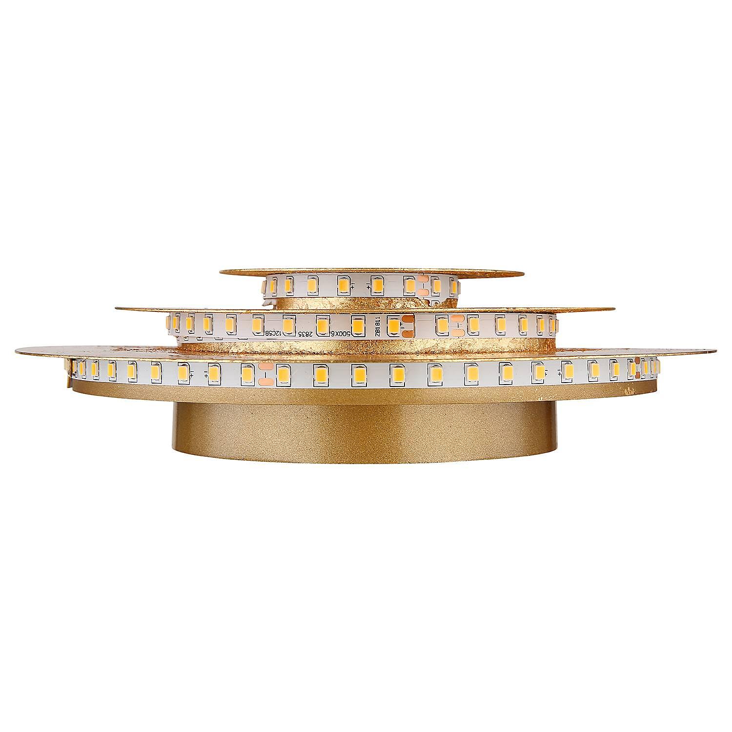  1-Flammig Heda LED-Deckenleuchte Eisen ⌀18 cm 4