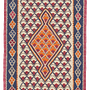 Kilim Senneh Teppich Mehrfarbig 0