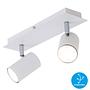 2-Flame Ceiling Light Run Iron 3