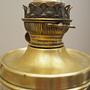 Vintage floor lamp glass metal gold 1920s 10