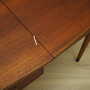 Vintage sewing table teak brown 1960s 7