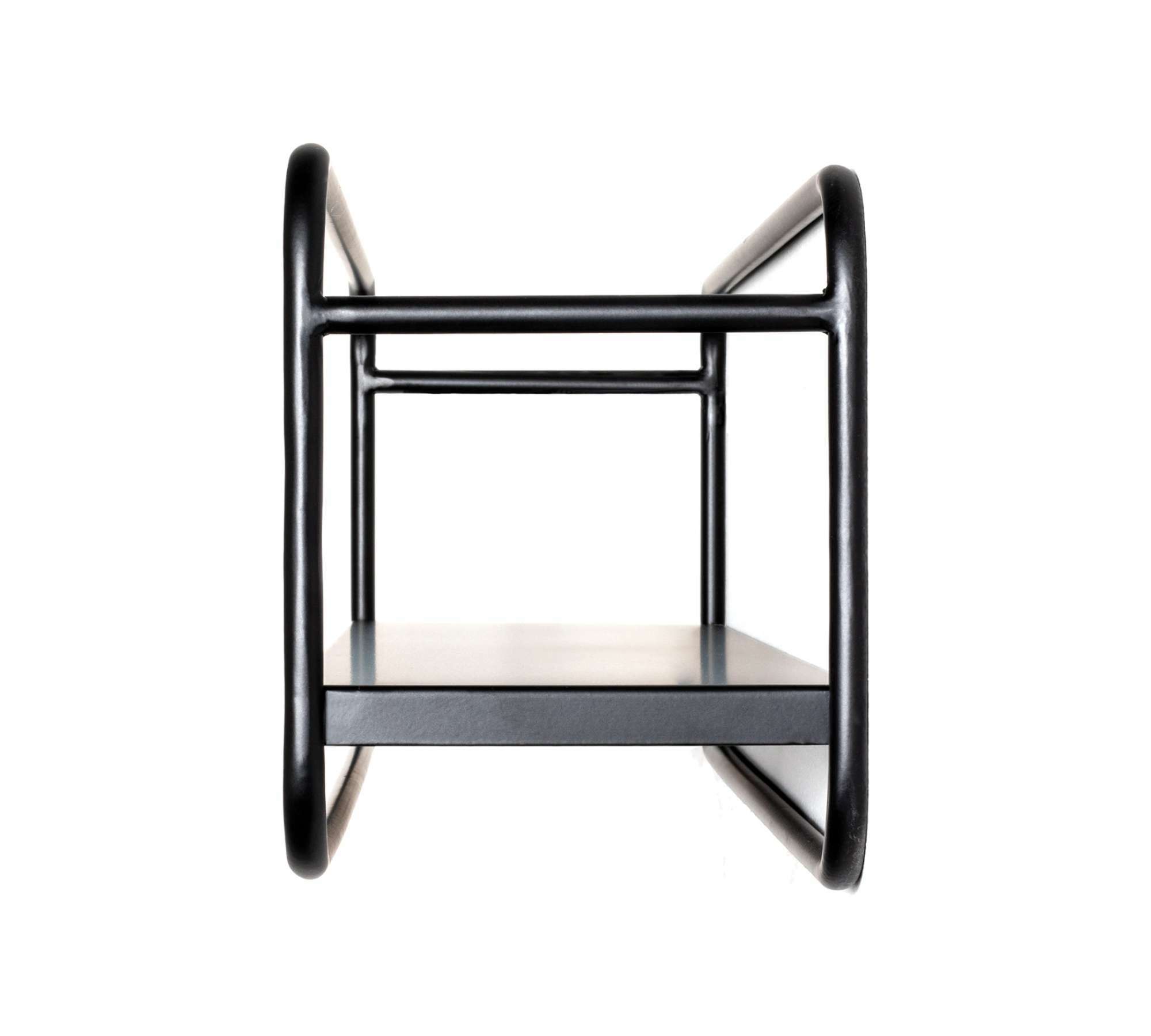 Wandregal Metall Schwarz 3