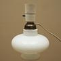 Table lamp glass 1970s 4